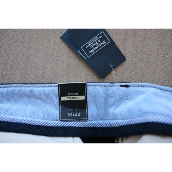 Abercrombie - Kennan Straight Stretch Chino (34 x 32) - Picture 3 of 5
